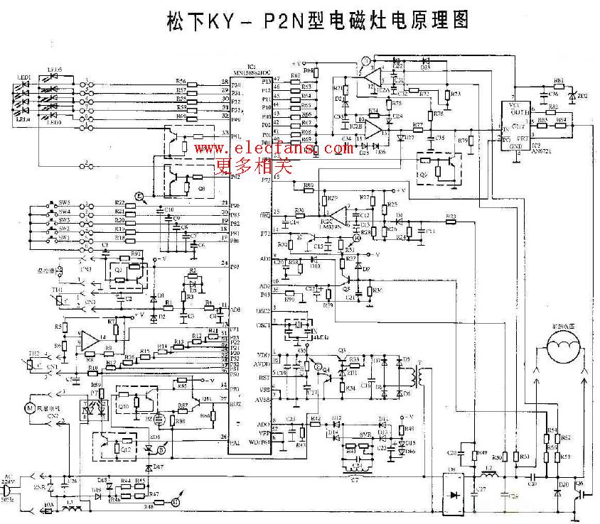 完整电磁炉电路图三