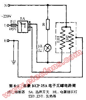 名豪kcp-25a电子瓦罐电路图