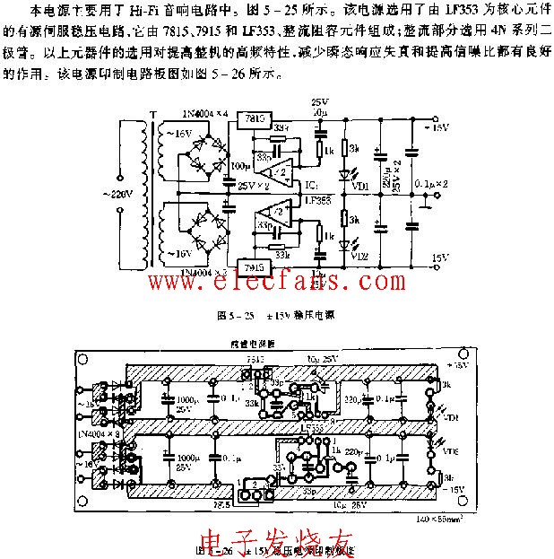 2008-05-03 09:26开关稳压电源电路图(输出正负15v)开关稳压电源:输出