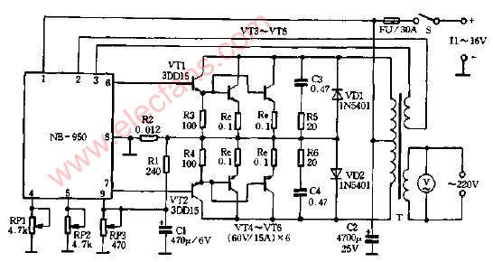 电源电路图_稳压电源电路-电子发烧友网