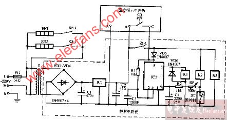 消毒柜电路图