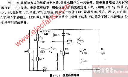 温度检测电路图