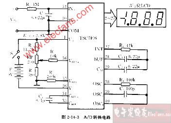 dt809c ,cm3920型ad转换电路图