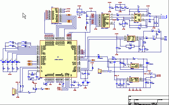 atmelmp3电路图