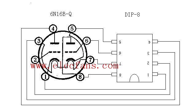 6n16b的管脚定义引脚定义图