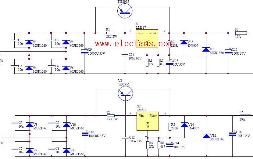 lm3886功放电路