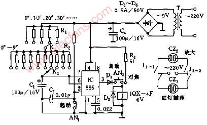 暗室定时器电路图1