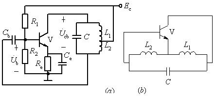 电感反馈振荡器电路