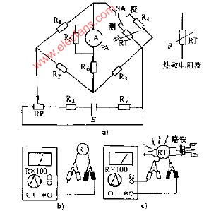 热敏电桥电路图