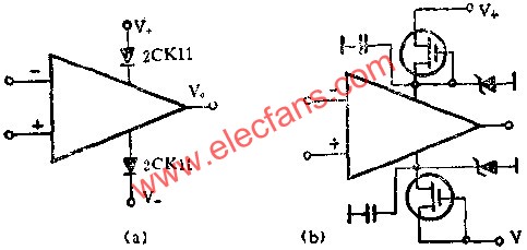 运算放大器的保护  www.elecfans.com