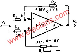 可变增益放大器电路图  www.elecfans.com