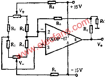 传感放大器电路图  www.elecfans.com