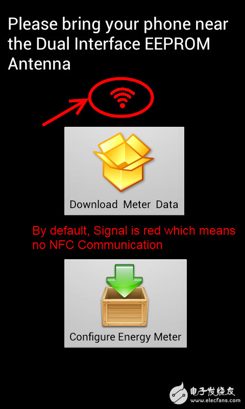 　Figure 5: NFC tag not found