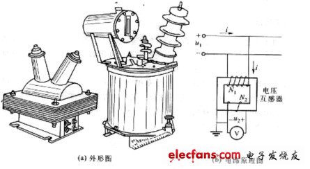 图书频道 电气 《电机及控制技术》 > 第2章 变压器   电压互感器的