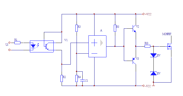 电力场效应管的一种驱动电路