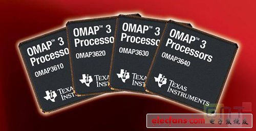 The third generation of OMAP 3 processors with a new architecture and process