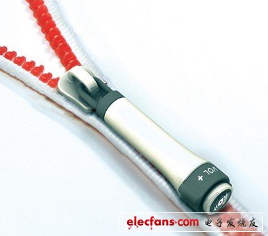 Zipper earphones