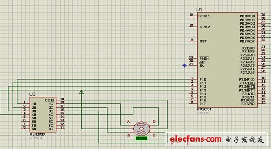 步进电机驱动电路原理图 - 嵌入式类电子电路图