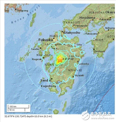 九州岛被称为日本的"硅岛",是日本集成电路工业的重要基地,约占日本