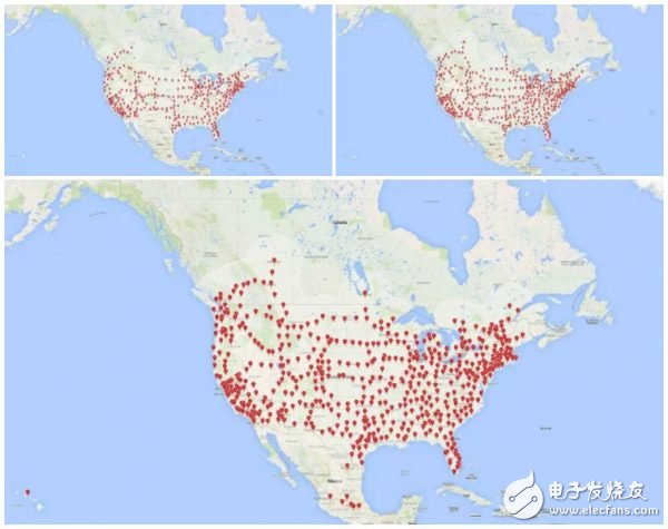 2017年特斯拉计划全球扩张超级充电站