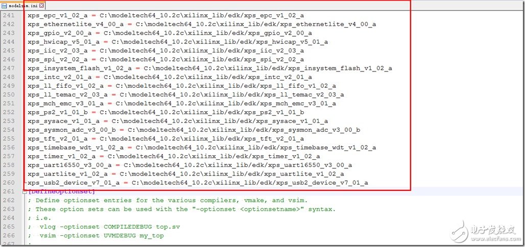 Modelsim编译Xilinx器件库的另一种方法