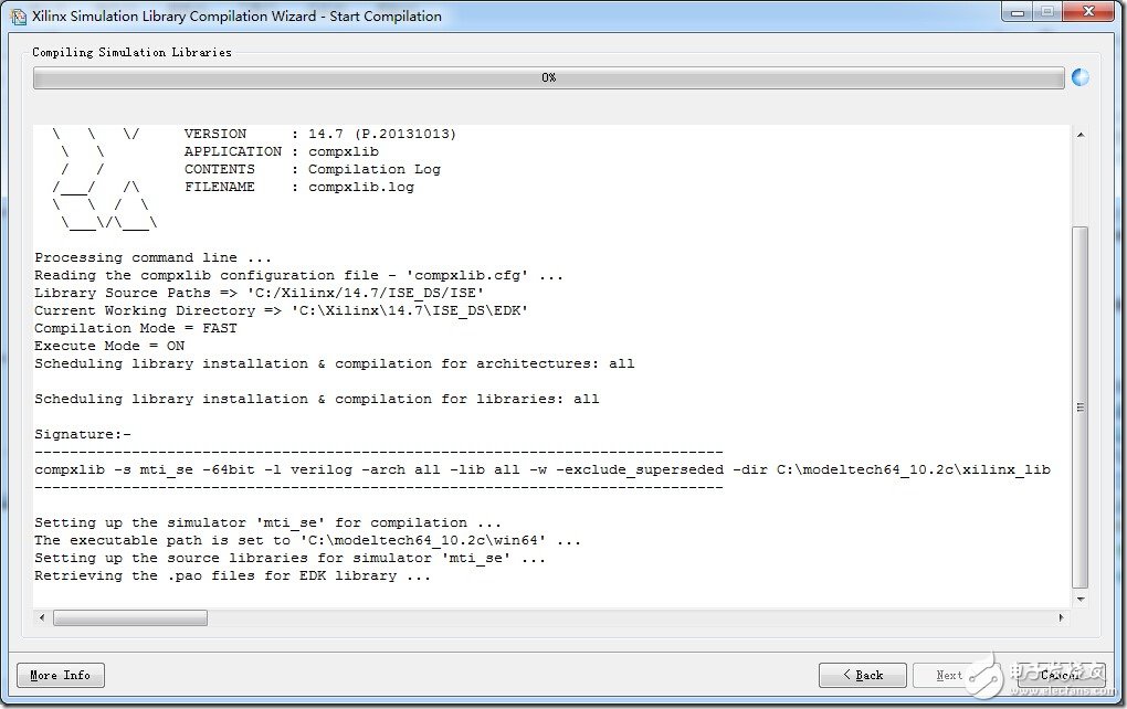 Modelsim编译Xilinx器件库的另一种方法