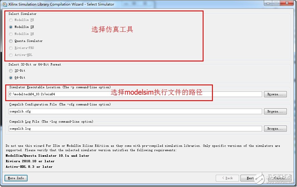 Modelsim编译Xilinx器件库的另一种方法