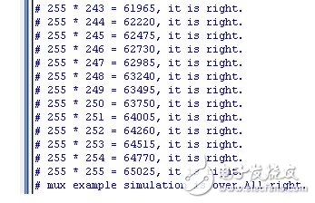 8位无符号数乘法运算HDL设计实例