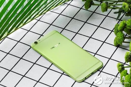 oppo r9s清新绿大受好评,一款颜值与拍照兼具的手机