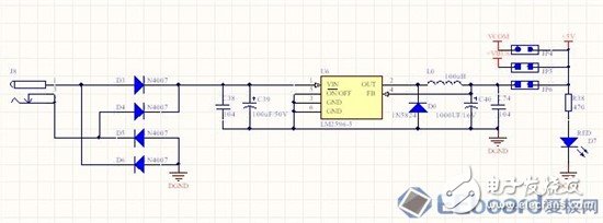 LM2596缔造平民价格的M3控制板5V电源方案