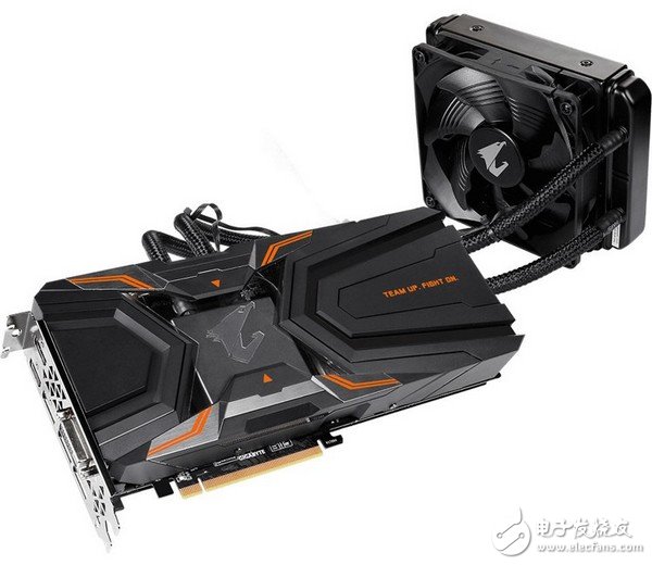 技嘉推猎鹰gtx 1080 ti:一体式水冷的版本