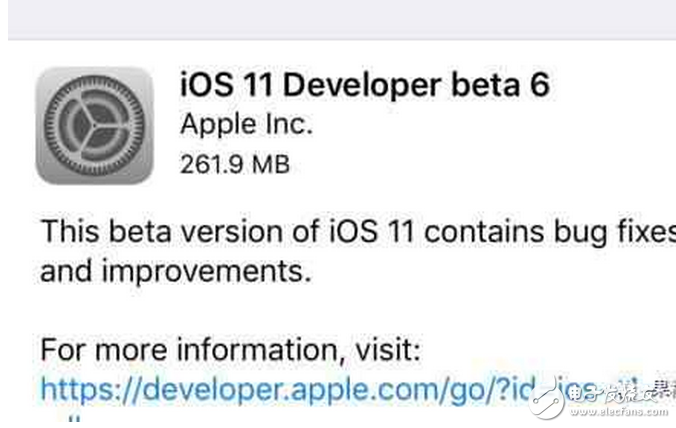 iOS11 beta6今日凌晨已正式推送!iOS11beta6