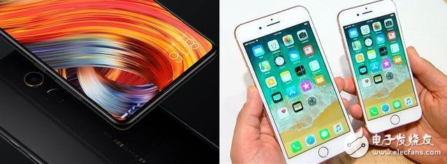 iPhone 8最新消息:iphone8中国市场遇冷!首销半小时还没卖完,小米MIX2却58秒售罄