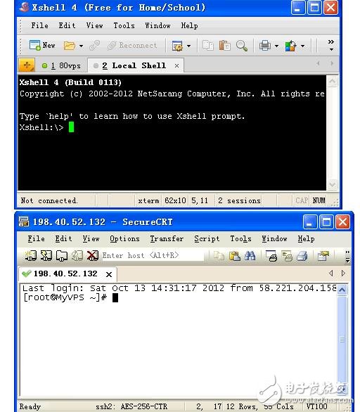 securecrt和xshell的区别 - 嵌入式操作系统