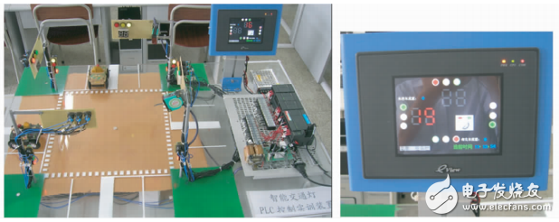 智能交通燈PLC控制實(shí)驗(yàn)裝置研制