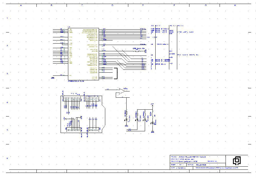 arduino leonardo电路原理图和pcb文件