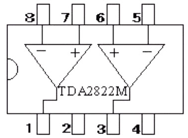 tda2822引脚图图片