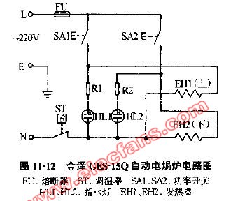 电陶炉主电路图图片