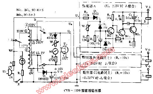 Wester cvr 1000a стабилизатор схема