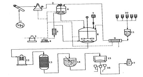 缬氨酸生产工艺流程图图片