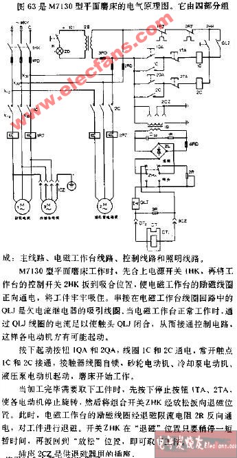 磨床电路图m7130h图片