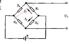 直流電橋的基本電路圖