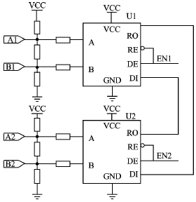 rs-485中继器原理图