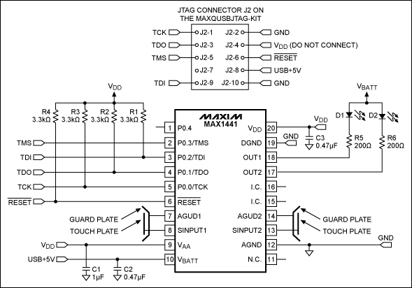 Схема подключения jtag