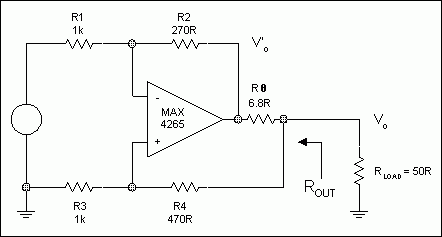 Figure 5. Example 2 (Power supply decoupling omitted for clarity.)