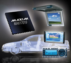 Quad-Output Controller with High-Input Voltage for Automotive Applications