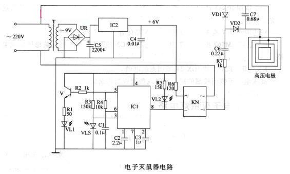 自制电鼠器电路图详解图片