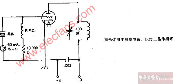 电子管晶体振荡器电路图