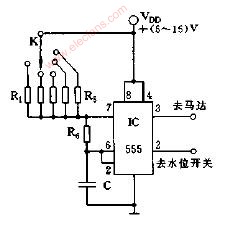 简易洗衣机定时器电路图