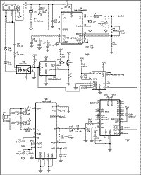 Figure 1. This circuit plays up to 10 seconds of recorded sound in place of the ring from a telephone. It also indicates when someone has called.